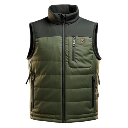 quilted heated vest