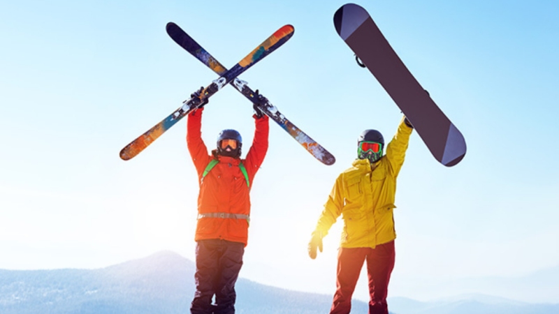 ski jackets and snowboard jackets