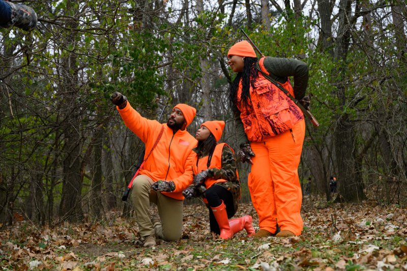 Custom Orange Hunting Clothing