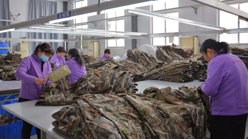 duck hunting jacket factory