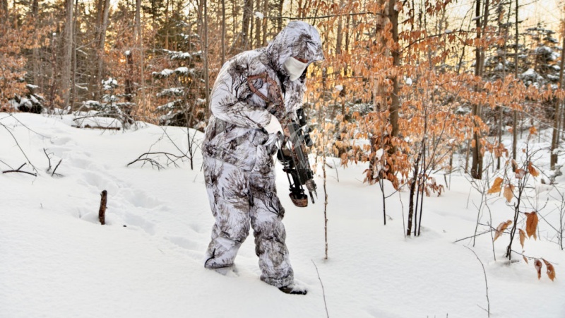 Snow Camo Hunting Clothing