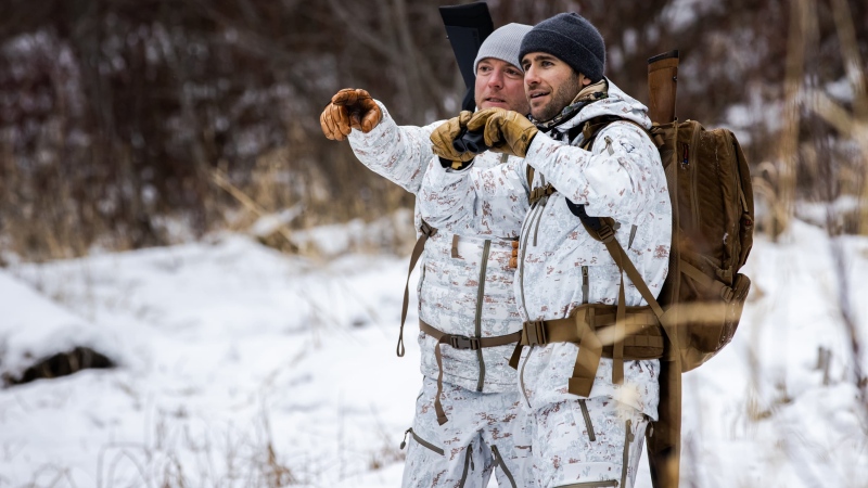 Snow Camo Hunting